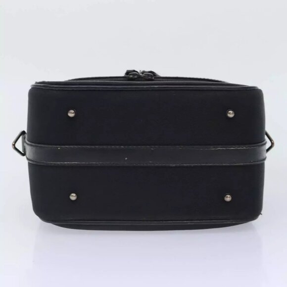 GUCCI Vanity Hand Bag Nylon Black 013 2122 2490 Auth 89706 - Picture 7 of 16